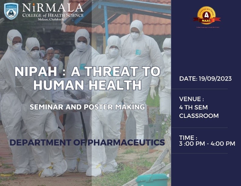 Seminar on “NIPAH: A Threat to Human Health”