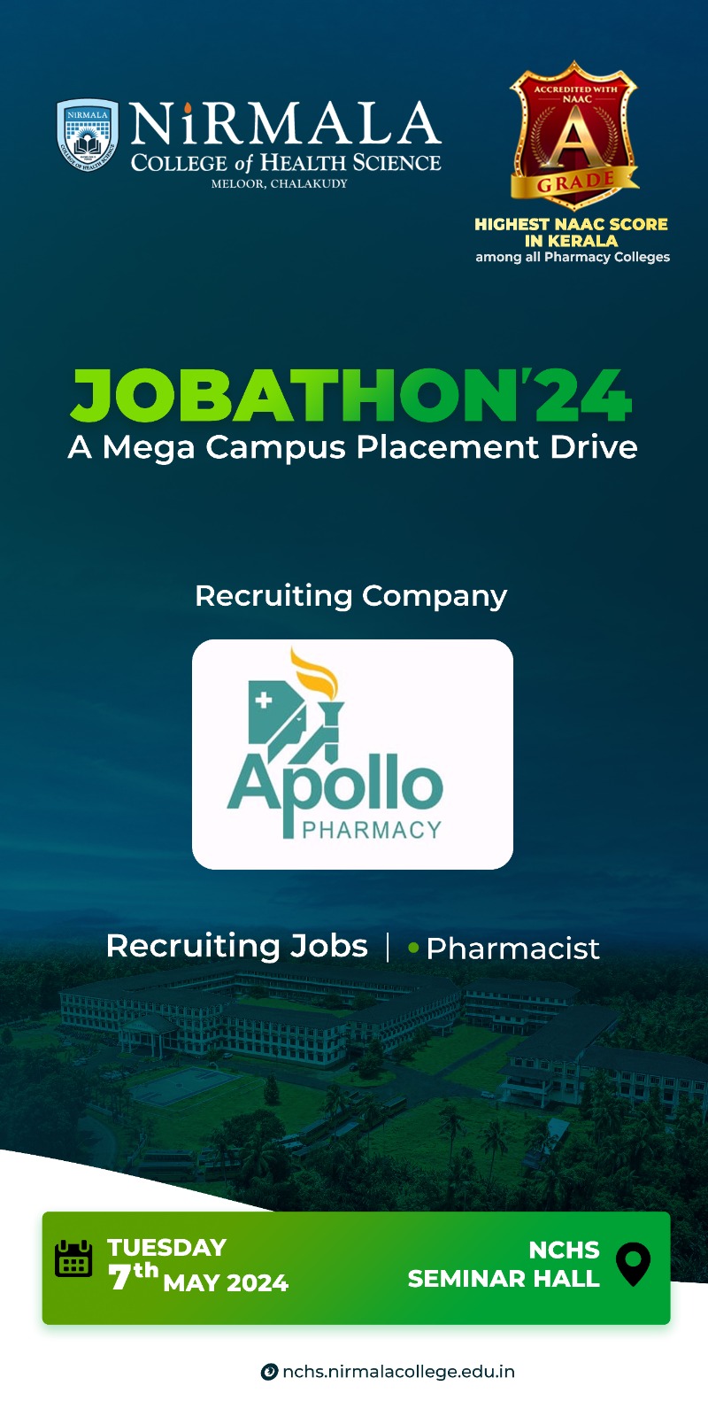 Jobathon '24 - mega placement drive by  Apollo