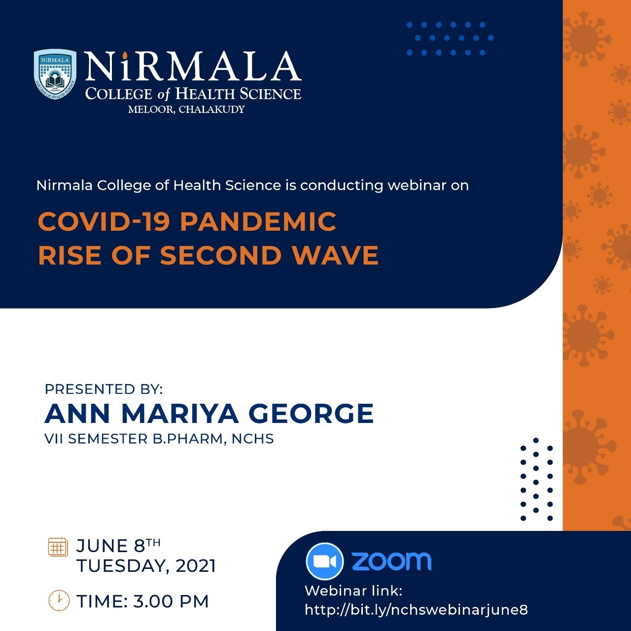 Webinar on Covid-19 Pandemic Rise of Second Wave
