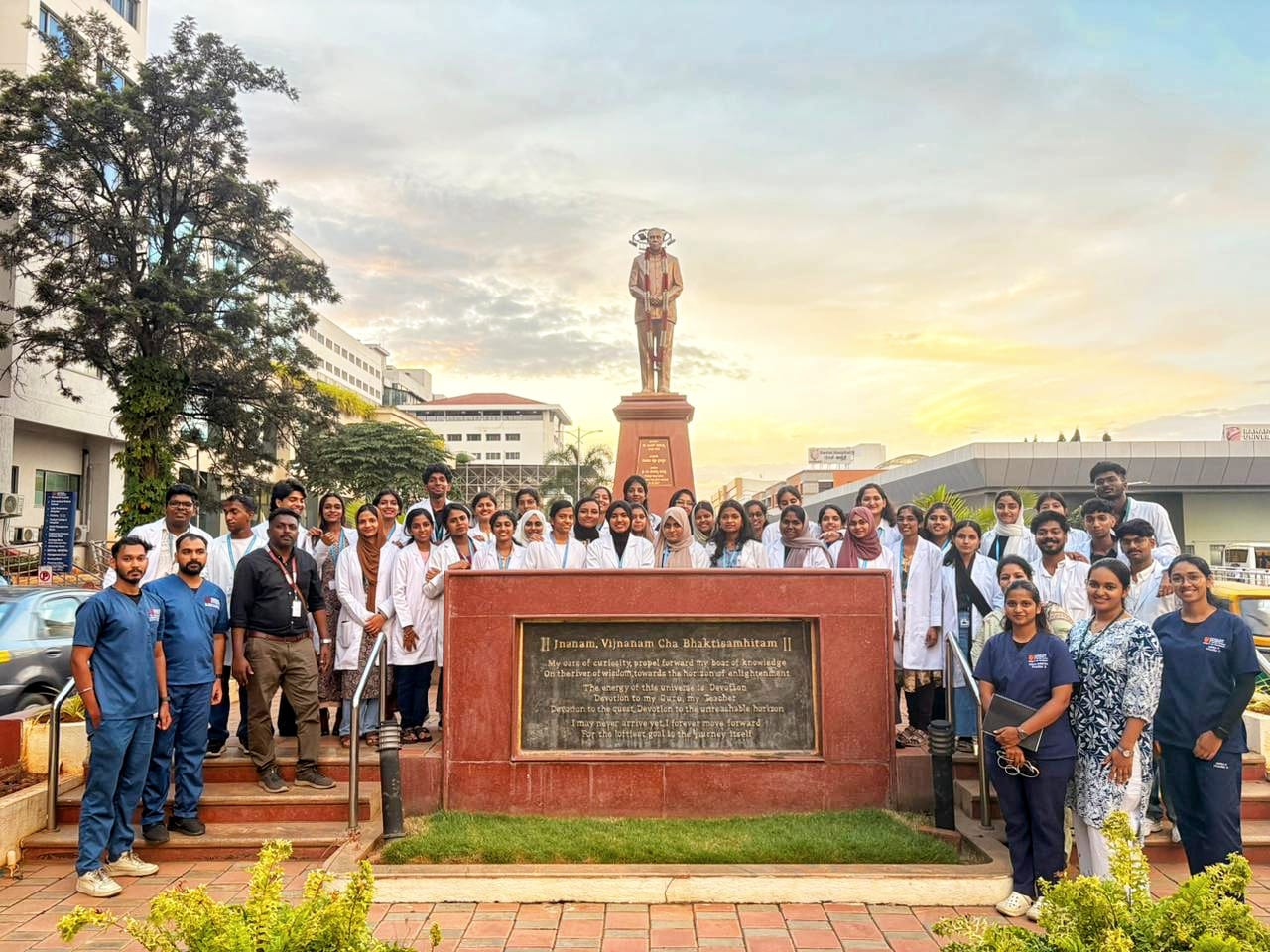 Industrial visit to Ramaiah University, Bangalore