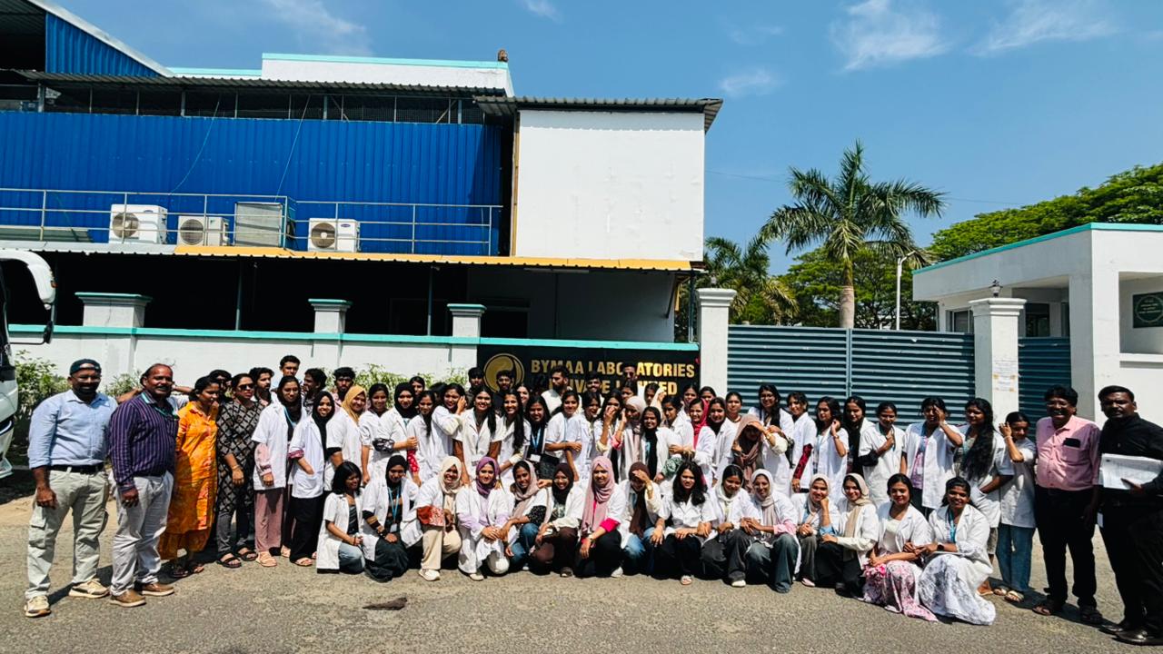 Industrial visit - BYMAA Laboratories