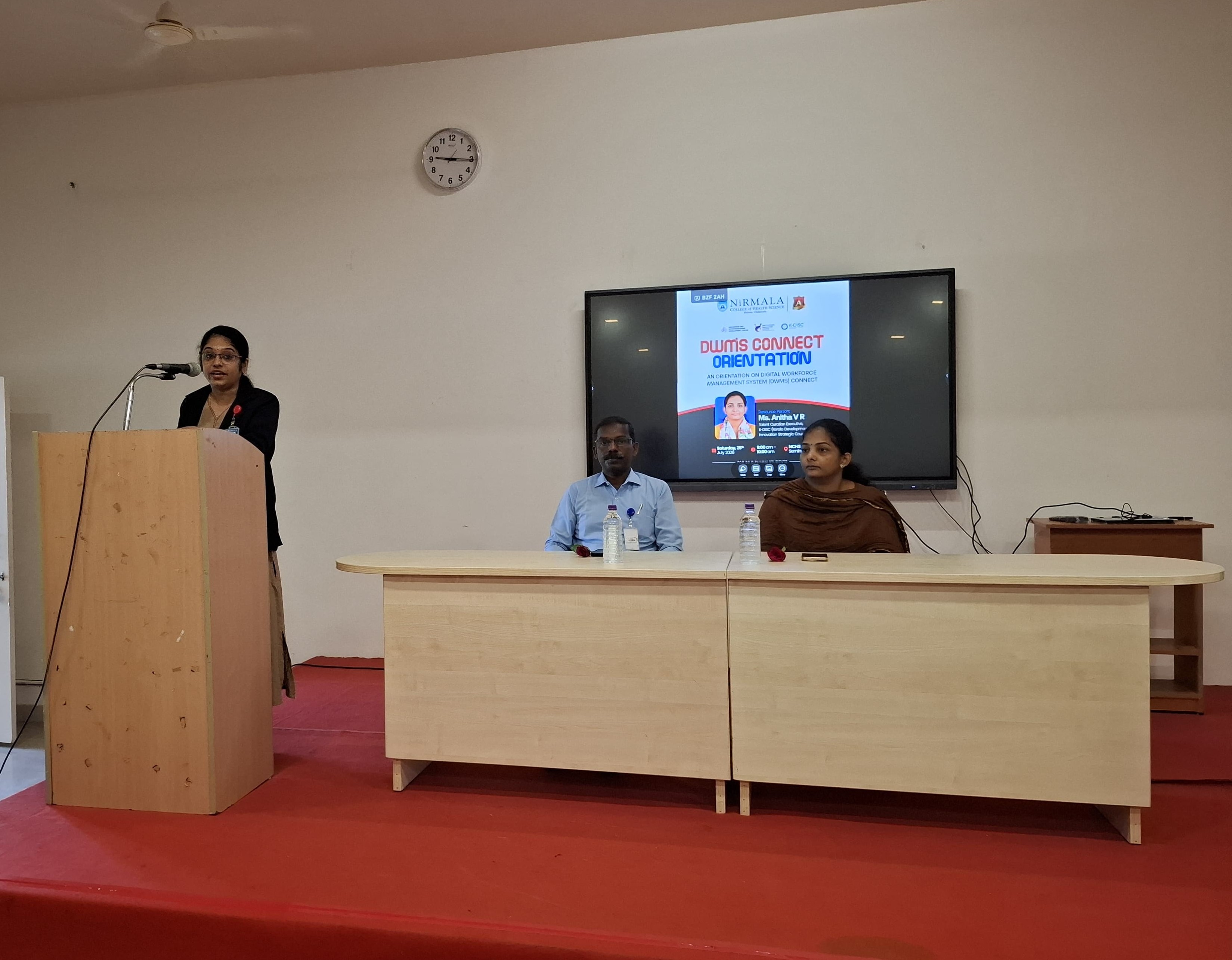 Orientation Session on DWMS CONNECT 