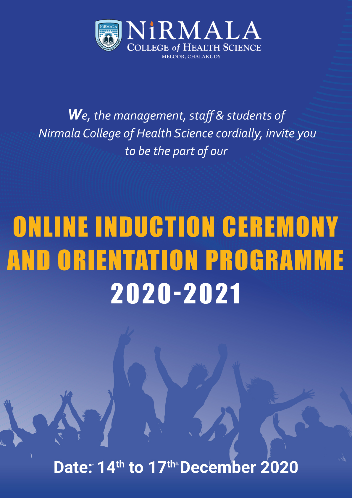 ONLINE INDUCTION CEREMONY AND ORIENTATION PROGRAMME 2020-2021
